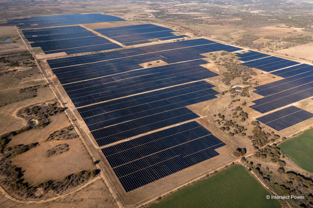 Intersect Power’s 415 MWp Radian Solar Project in Texas Reaches Commercial Operation